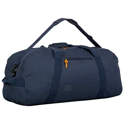 Image of Highlander Cargo Duffle Bag Versatile Canvas Holdall Travel for Gym, Outdoor Adventures, and City Heavy Duty
