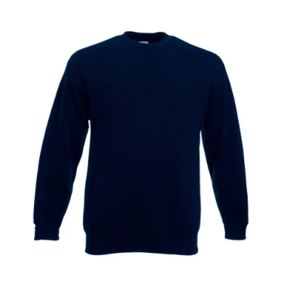 Image of Fruit of the Loom Men&#039;s 62 202 0 Pullover Sweater, Deep Navy, XL