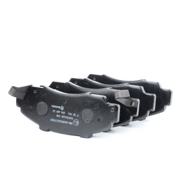 Image of 45022SL0000, 45022SL0G03, 45022SX0J03 Brake pad set BREMBO P 28 026 with acoustic wear warning without accessories HONDA: Prelude V, S MX, HR V I