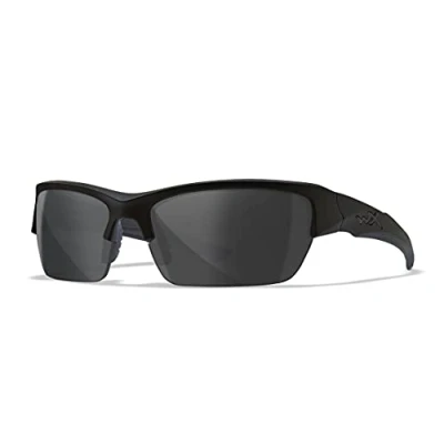 Image of Wiley X Sunglasses VALOR 2.5 Frame Shield Black Ops Matte Black,Size 70/18 / 120