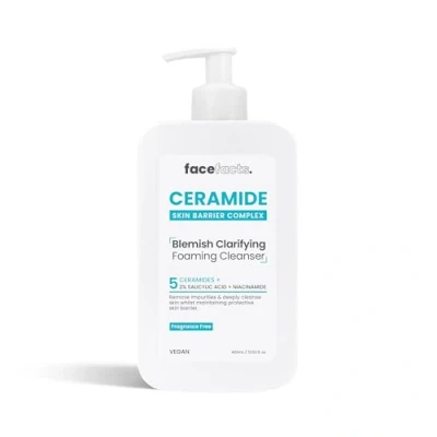 Image of Face Facts Ceramide Blemish Clarifying Foaming Cleanser Cleanses + Strengthens 400ml