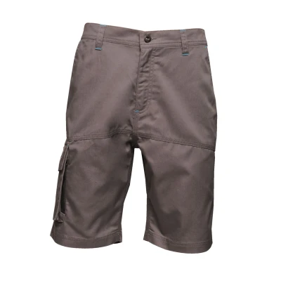 Image of Regatta Mens Heroic Cargo Shorts Grey Size 40 (Waist)