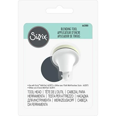 Image of Sizzix Blending Replacement Sponge for Tool 662880 Heads Scrapbooking Cardmaking Papercraft Home Décor Multi Colour One Size