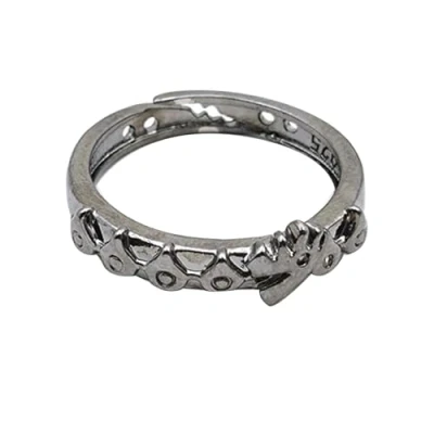 Image of westtrend The Seven Deadly Sins Ring Meliodas Tattoo Sign Dragon Cos Adjustable Anime Jewellery