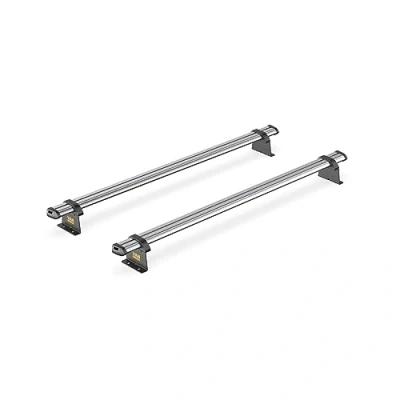 Image of Van Guard Trade Roof Rack for Peugeot Partner (2018+) 2 Steel Bars &amp; Loadstops [Only Suitable Models with Twin Rear Doors] UltiBar SB338