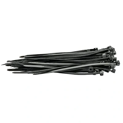 Image of Draper Cable Ties, 2.5 x 100mm, Black (Pack of 100)