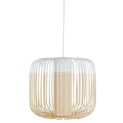 Image of Forestier Bamboo Light M pendant lamp 45 cm white
