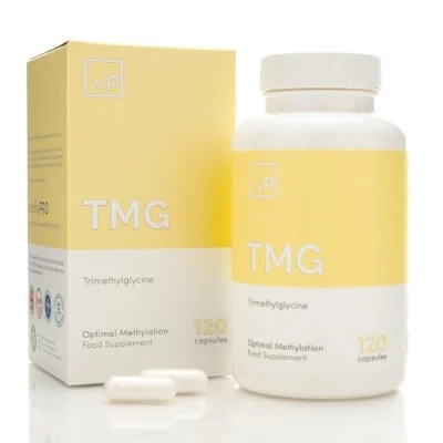 Image of TMG 500mg x 120 Capsules Third Party Tested Over 99% Purity Vitality Pro Trimethylglycine Supplement High Strength