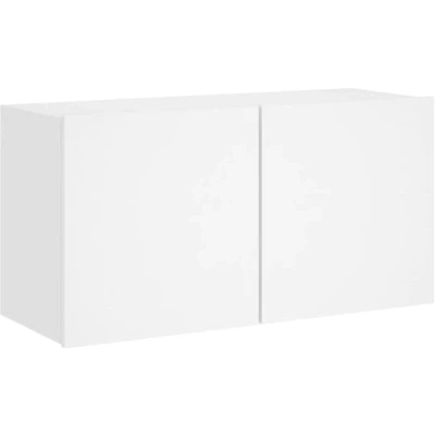 Image of vidaXL TV Cabinet Wall mounted White 80x30x41 cm