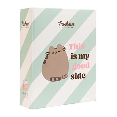 Image of Grupo Erik Pusheen Photo Album 6x4 10x15 cm Family 100 Pockets Gifts Cat Books For Memories Slip In