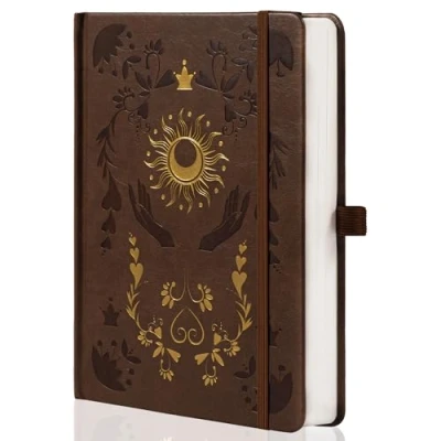 Image of MGGAO Lined Journal Notebook for Women Men, Journals Writing, A5 Aesthetic College Ruled Work, Travel, School,318 Numbered Pages,14.7 x 21.4 cm