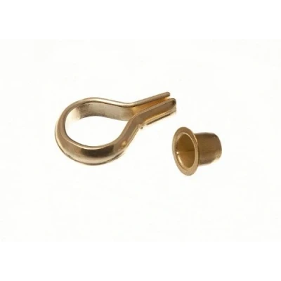 Image of Banjo Shelf Florentine Support Stud and Socket 6MM EB Brass Plated (8 of Each)