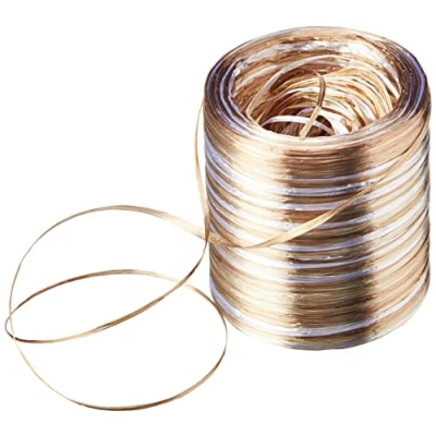 Image of Präsent Rayon Raffia Biodegradable Ribbon Cream 50 meter spool