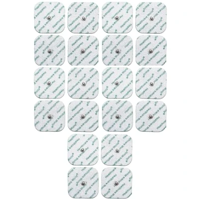 Image of Tens Electrode Pads (20 pcs) Self Adhesive Electrodes with 3.5mm Stud Connection Compatible Beurer, Sanitas Machines
