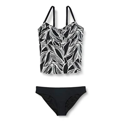 Image of Firefly Lorisa Tankini Women&#039;s Black, 36C