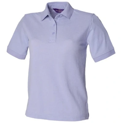 Image of Henbury Womens/Ladies 65/35 Polo Shirt (M) (Purple)