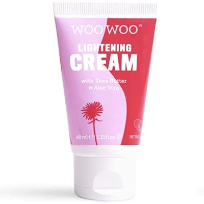 Image of WooWoo Skin Lightening Cream for Evening Out Tone Intimate Natural Female &amp; Male Private Areas Bikini Dark Spot Removal Women Body Parts Brightening 40ml