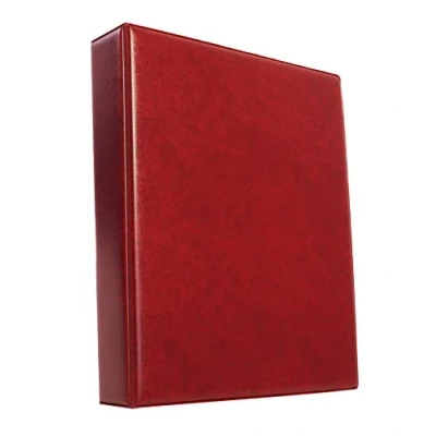 Image of Luxury A4 Postcard &amp; Photograph Binder/Album (Burgundy)