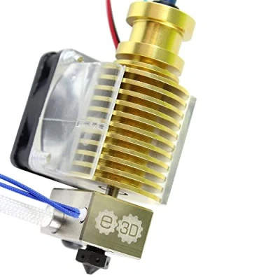 Image of E3D Genuine V6 Gold HotEnd for 3D Printer Fully Assembled (1.75mm) (24V)