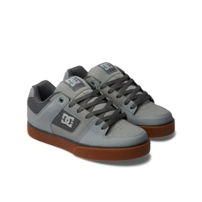 Image of DC Shoes PURE Trainers, Size: 7.5, Cg carbon gum Leather