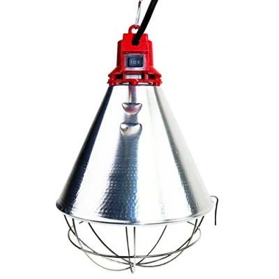 Image of Oypla Poultry Heat Incubator Lamp 250W w. Red Bulb For Chicks/Puppies