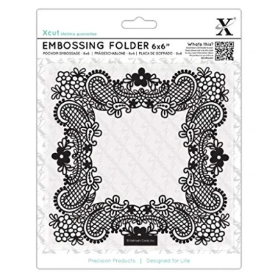 Image of Xcut Embossing Folder, Black, One Size
