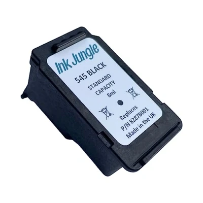 Image of Ink Jungle PG545 Black Refilled Cartridge For Canon PIXMA MG2551S TS3650S MG2450 MG2455 MG2545S MG2550 MG2555 MG2555S iP2850 iP2855 MG2950 MG2950S MG2955 MX495 MG2900 MG3050 MG3051 Printer