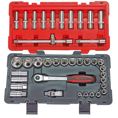 Image of KS Tools 922.0639 Ultimate 39 Box of Sockets/Accessories 1/2 &quot;