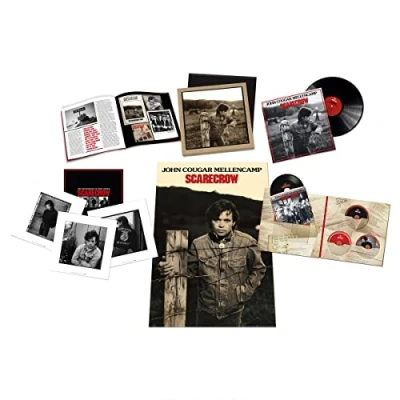 Image of John Cougar Mellencamp Scarecrow: Super Deluxe Edition box set Sealed 2022 UK cd album 00602445877751