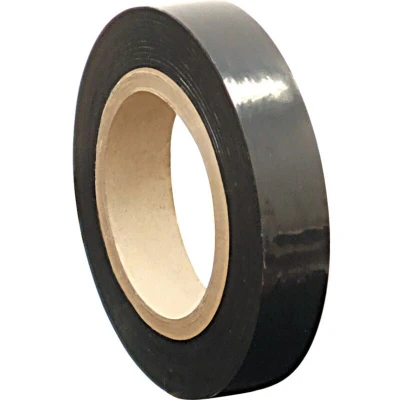Image of Avon Low Tack Black Polythene Tape 25mm x 100m