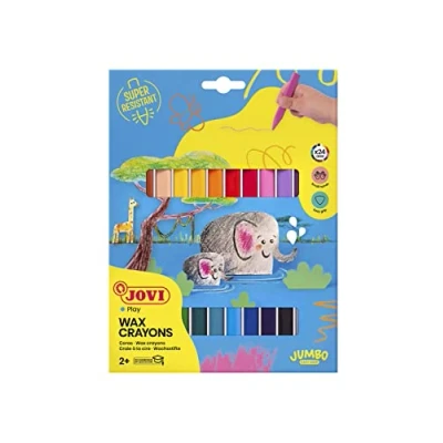 Image of Jovi 973/24 Wax crayons, Multicoloured, 24 stück (1er Pack)