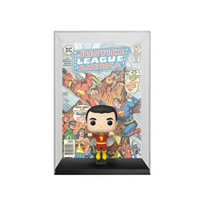 Image of Funko Pop! Comic Cover: DC Shazam Comics Collectable Vinyl Figure Gift Idea Official Merchandise Toys for Kids &amp; Adults Books Fans Model Collectors and Display