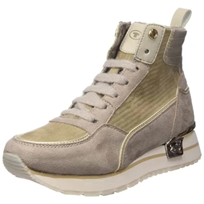 Image of TOM TAILOR Women&#039;s 4292508 Sneaker, Beige, 5 UK