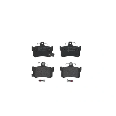 Image of GBP90302AF, GBP90323, GBP90323AF, SFP10012 brake pad set BREMBO P 28 027 with acoustic wear warning caliper screws without accessories