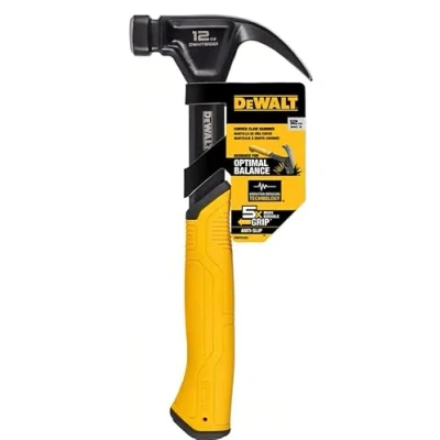 Image of DEWALT 12OZ Curved Claw Nailing Hammer