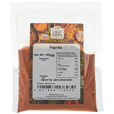 Image of Old India Paprika 100g