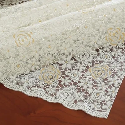 Image of HANSULAN Vinyl Fitted Tablecloth With Elastic Edged &amp; Flannel Backing,Waterproof Oil Proof PVC Table Cloth Wipeable Round Cover For Indoor,Outdoor,Dining,Camping,Picnic 150cm