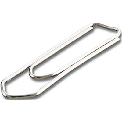 Image of Maped Paper Clips (Pack of 100 Grey 32 mm Nickel Plated Steel