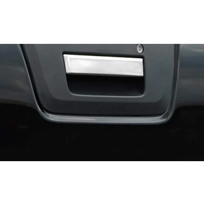 Image of Chrome Rear Door Handle Cover To Fit Navara D40 (2005 14)