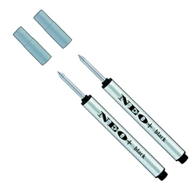 Image of NEO+ Rollerball Mini Pen Refills Set of 2 in Black Ink