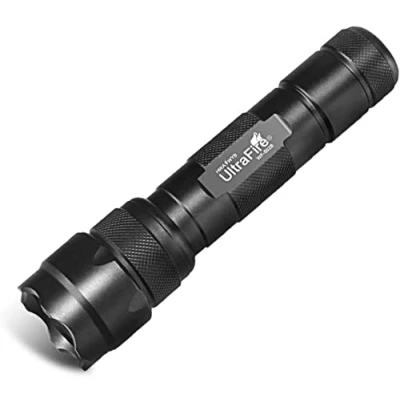 Image of ULTRAFIRE LED Tactical Torch 1000 Lumens 5 Modes Super Bright Small Torch, Waterproof Portable Mini EDC Flashlight for Camping Hiking Walking Outdoor, WF 502B