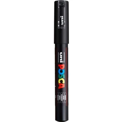 Image of Uni Ball 17897000 Posca Extra Fine Bullet Tip Marker Black PC 1M