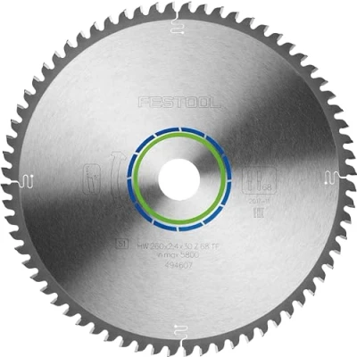 Image of Festool 494607 Aluminium Saw Blade HW 260x2,4x30 TF68 for KS 120, 88, Silver
