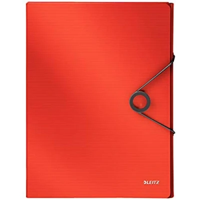 Image of Leitz Solid Storage Box Polypropylene A4 light red