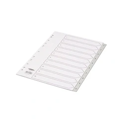 Image of Concord 10 Part 1 Index Polypropylene A4 Grey 62405