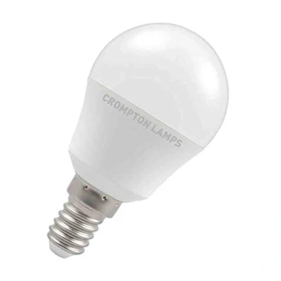 Image of Crompton LED Round Thermal Plastic 5.5W 6500K SES E14