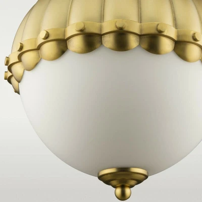 Image of Pralines Wall Lamp Brass, E27