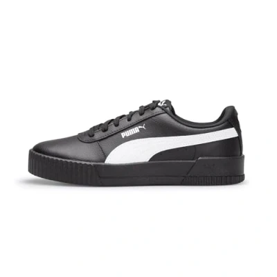 Image of PUMA Women Carina PFS Trainers Black White 4.5