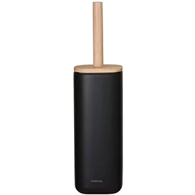 Image of Sealskin Mind Toilet brush and holder freestanding Black
