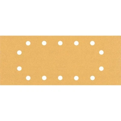 Image of Bosch Professional 10x Expert C470 Sandpaper (for Hardwood, Paint on wood, 115x280 mm, Grit 100, Accessories Orbital Sander)